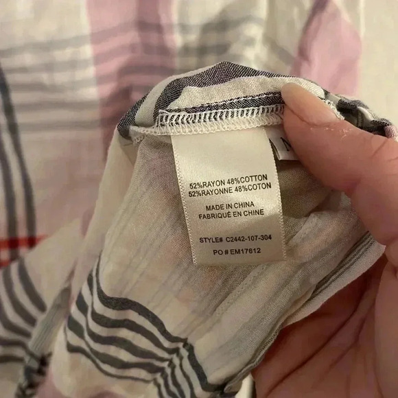 Anthropologie Cloth & Stone Striped Top - Picture 4 of 4